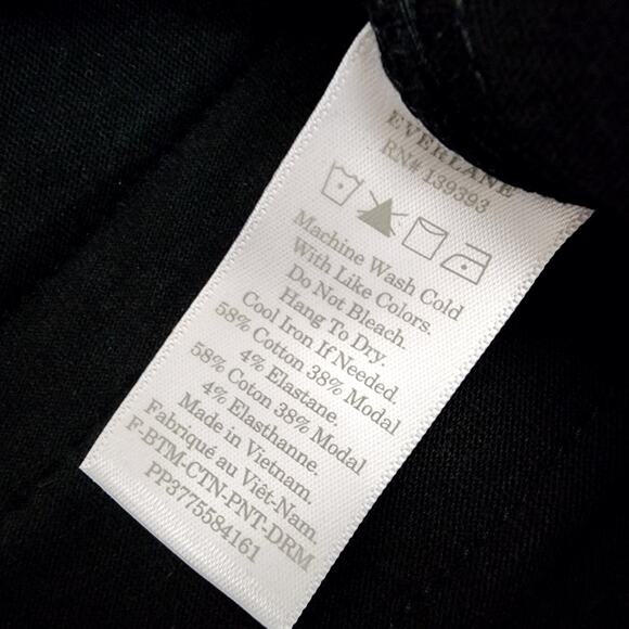 NEW Everlane Black The Dream Knit Tailored Trouser Sweatpant Work Pant - Picture 6 of 10